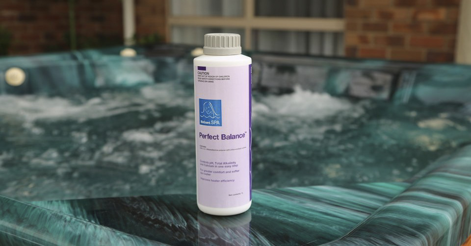 How does BioGuard Spa Perfect Balance™ keep spa water perfectly balanced?